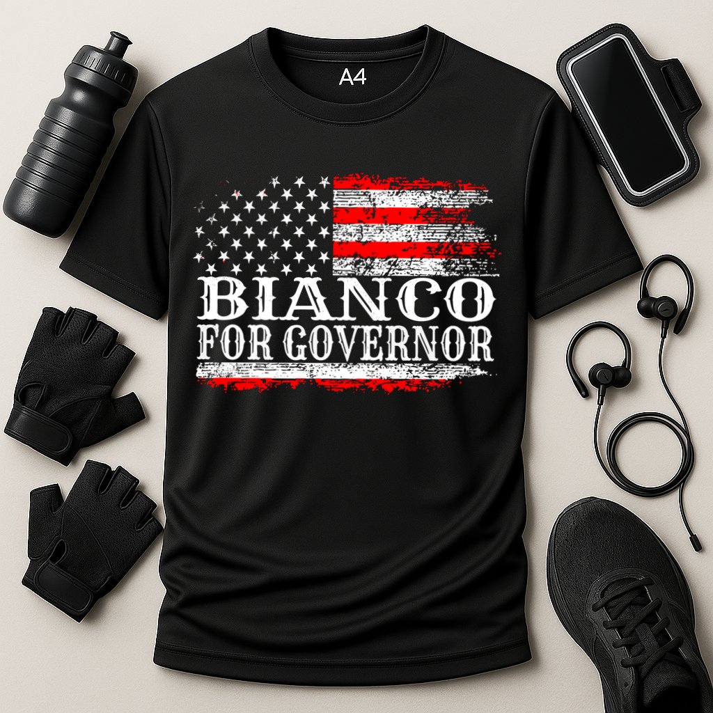 Bianco For Governor Performance Shirt