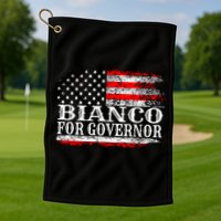 Bianco For Governor Golf Towel
