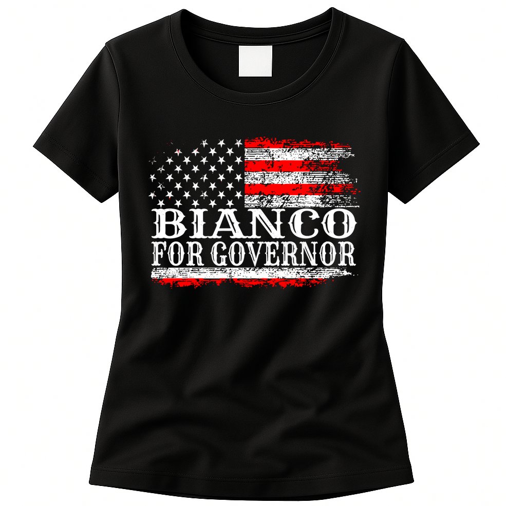 Bianco For Governor Womens T-Shirt