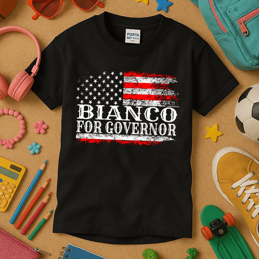 Bianco For Governor Kids T-Shirt