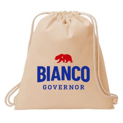Bianco For Governor Drawstring Bag