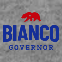 Bianco For Governor Hooded Wearable Blanket