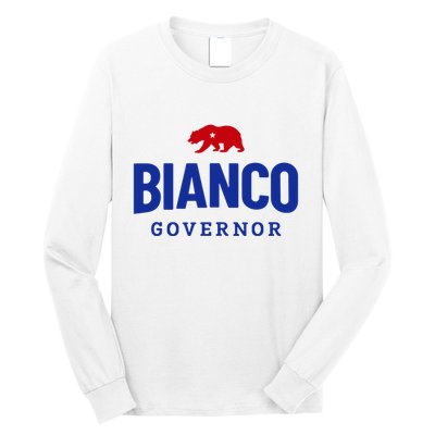 Bianco For Governor Long Sleeve Shirt