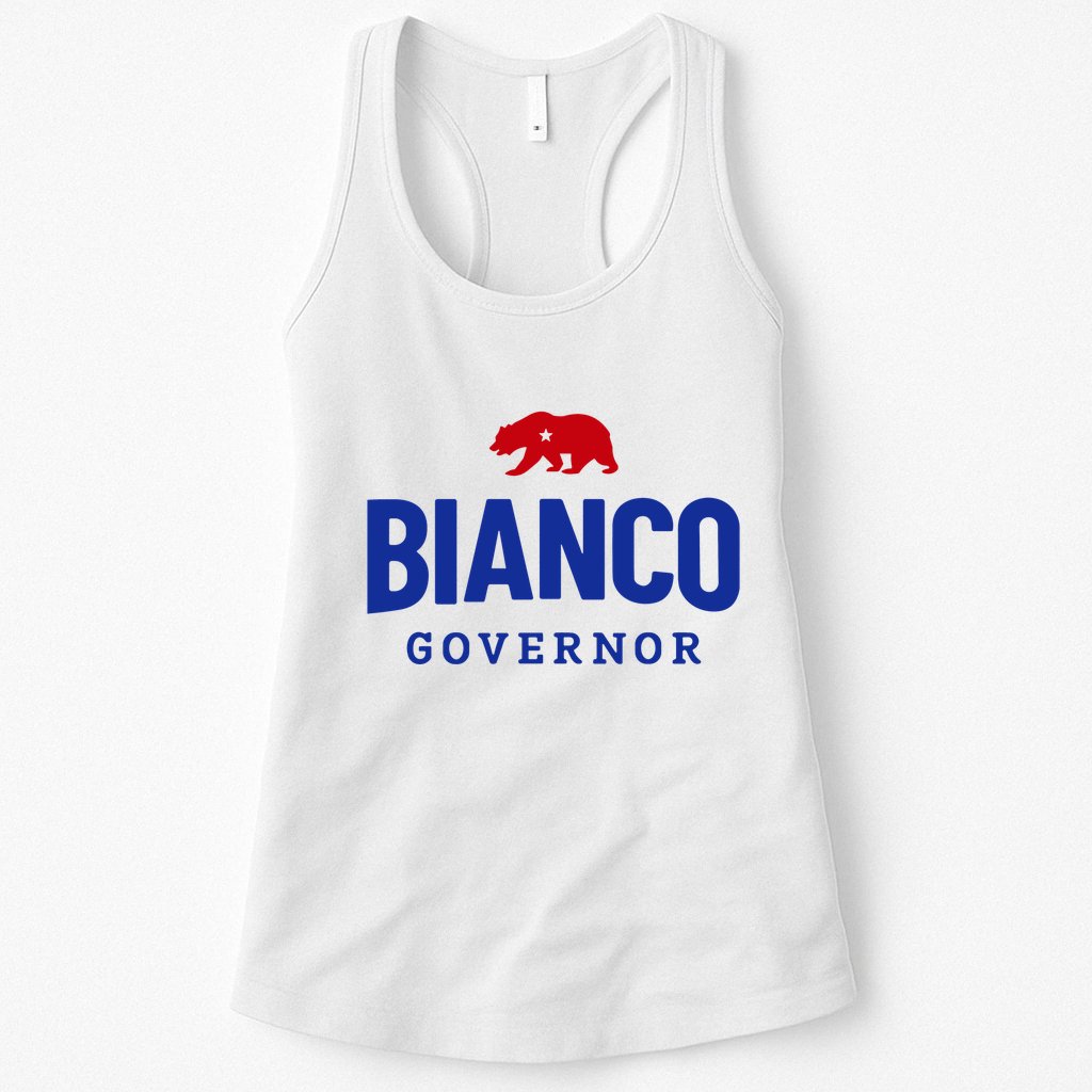 Bianco For Governor Womens Tank Top