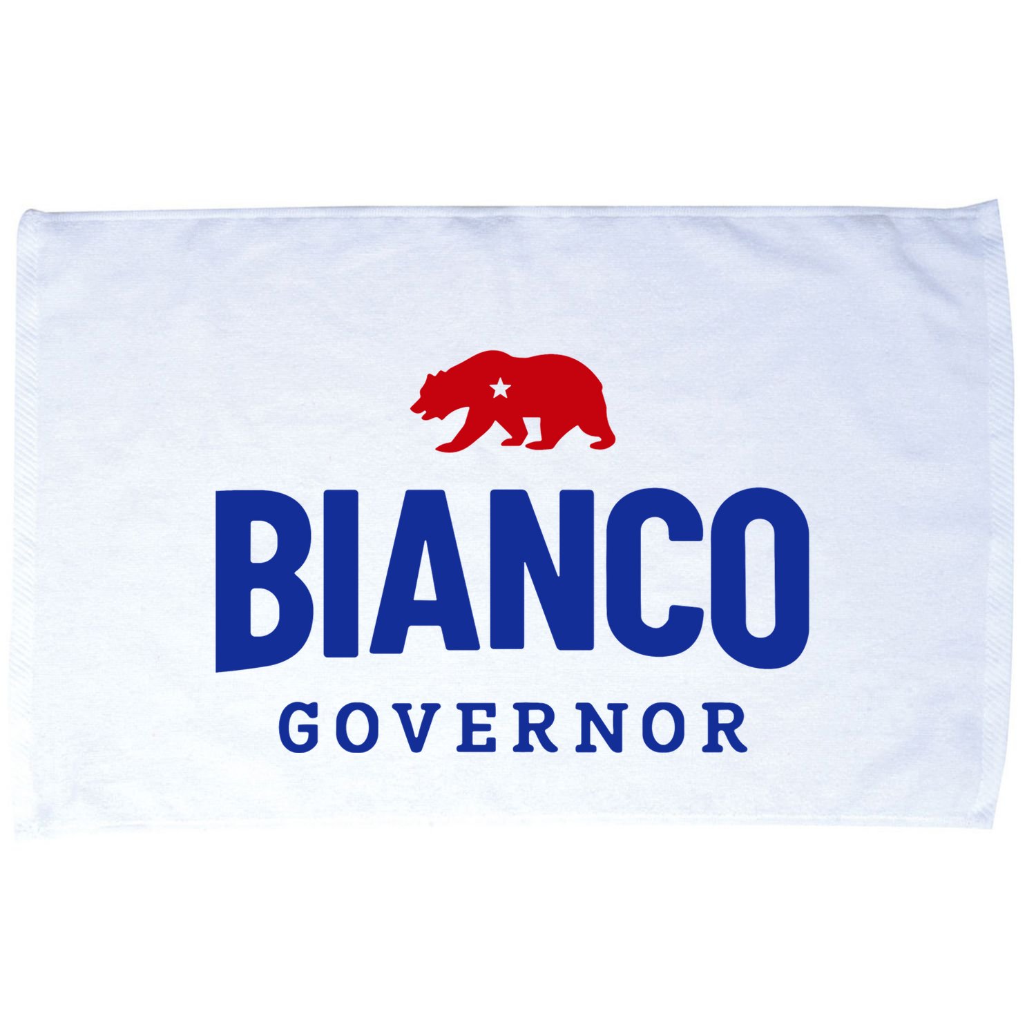 Bianco For Governor Microfiber Hand Towel