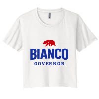 Bianco For Governor Crop Top