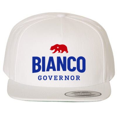 Bianco For Governor Wool Snapback Cap