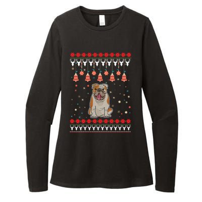 Bulldog Funny Gift For Christmas Funny Gift Womens CVC Long Sleeve Shirt