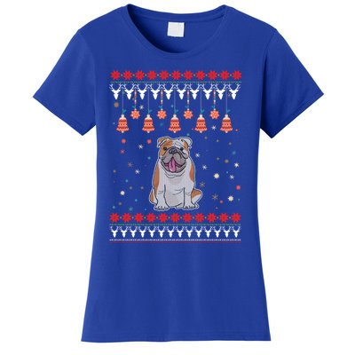 Bulldog Funny Gift For Christmas Funny Gift Women's T-Shirt