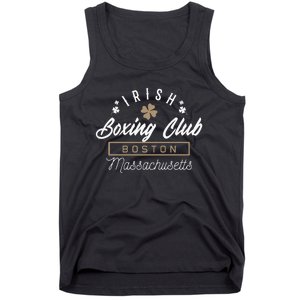 Boston Fighting Gift Design Irish Boxing Gift Idea Tank Top