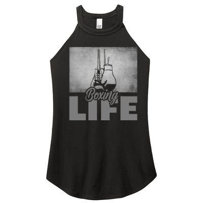 Boxing Funny Gift Women’s Perfect Tri Rocker Tank