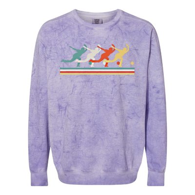 Bowling Funny Gift Colorblast Crewneck Sweatshirt