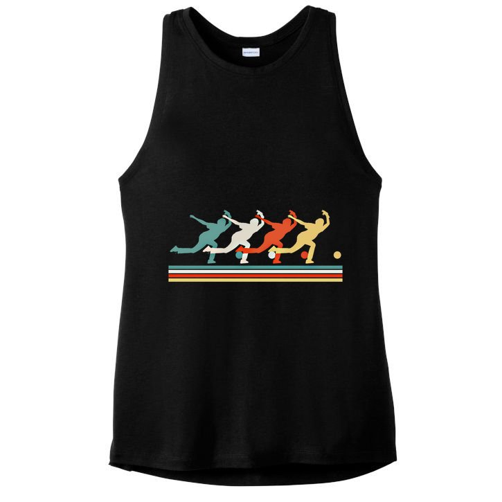 Bowling Funny Gift Ladies PosiCharge Tri-Blend Wicking Tank
