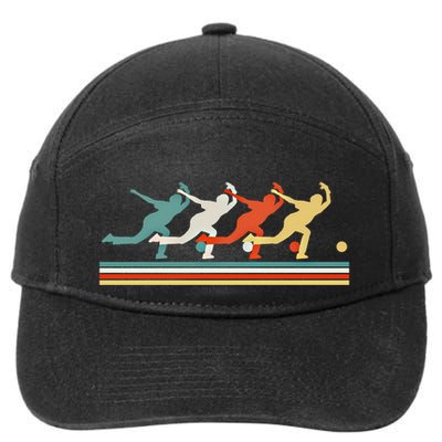 Bowling Funny Gift 7-Panel Snapback Hat