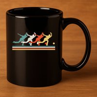 Bowling Funny Gift 11oz C Handle Ceramic Mug
