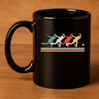 Bowling Funny Gift 11oz C Handle Ceramic Mug