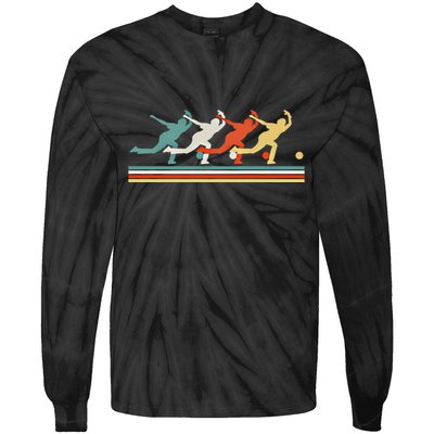 Bowling Funny Gift Tie-Dye Long Sleeve Shirt