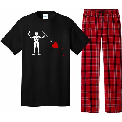 Blackbeard Flag Gift Jolly Roger Skull And Crossbones Pajama Set