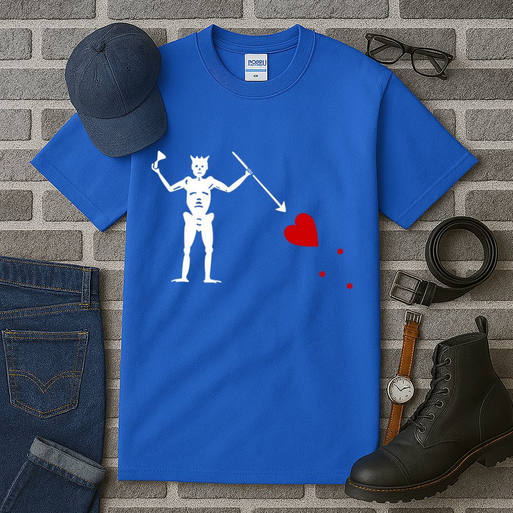 Blackbeard Flag Gift Jolly Roger Skull And Crossbones Tall T-Shirt