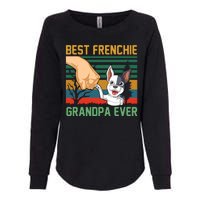 Best Frenchie Grandpa Ever Womens California Wash Sweatshirt