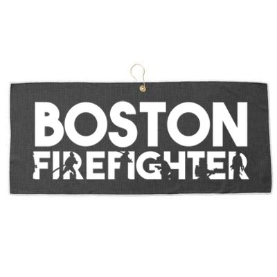 Boston Firefighter Gift Firefighter Dad Gift Great Gift Large Microfiber Waffle Golf Towel