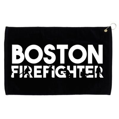 Boston Firefighter Gift Firefighter Dad Gift Great Gift Grommeted Golf Towel