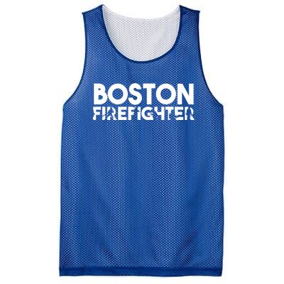 Boston Firefighter Gift Firefighter Dad Gift Great Gift Mesh Reversible Basketball Jersey Tank