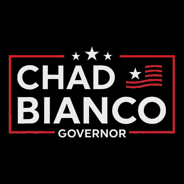 Bianco For Governor 2026 California Chad Bianco Crop Top