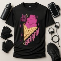 But First Gelato Cute Cooling Performance Crew T-Shirt