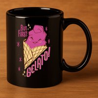 But First Gelato Cute 11oz C Handle Ceramic Mug