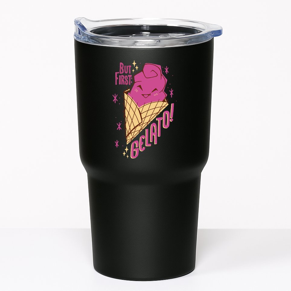 But First Gelato Cute Tumbler