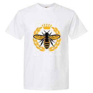 Bee Flowers God Save The Queen Nature Save The Bees Gift Garment-Dyed Heavyweight T-Shirt