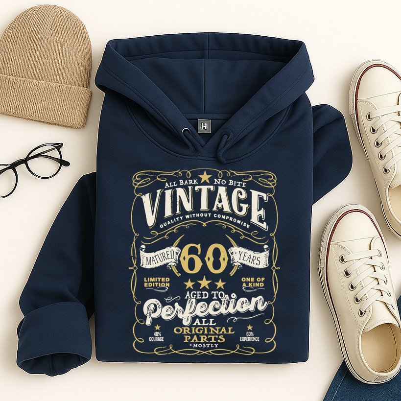 Birthday For Him 60th Birthday Aged To Perfection Hoodie