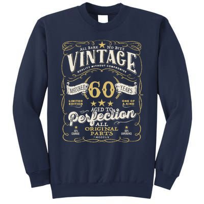 Birthday For Him 60th Birthday Aged To Perfection Sweatshirt