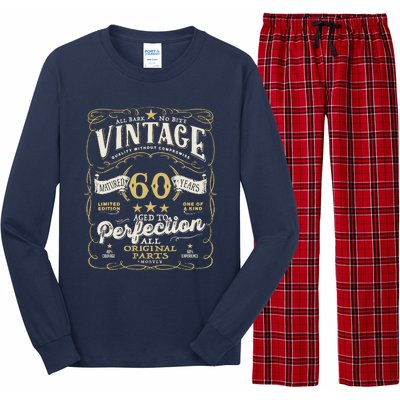 Birthday For Him 60th Birthday Aged To Perfection Long Sleeve Pajama Set