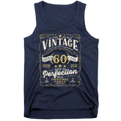 Birthday For Him 60th Birthday Aged To Perfection Tank Top