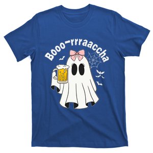 Booracha Funny Halloween Ghost Beer Design Borracha T-Shirt