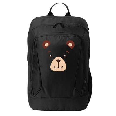 Bear Face Halloween Costume Gift City Backpack