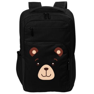 Bear Face Halloween Costume Gift Impact Tech Backpack