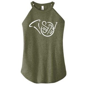 Bugle french horn Women's Perfect Tri Rocker Tank