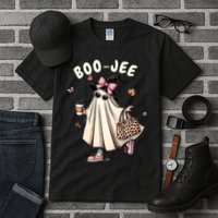 Boojee Funny Halloween Boujee Shopping Ghost Fall Tall T-Shirt