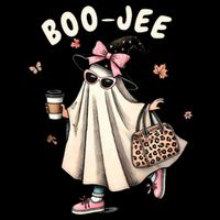 Boojee Funny Halloween Boujee Shopping Ghost Fall Tall T-Shirt