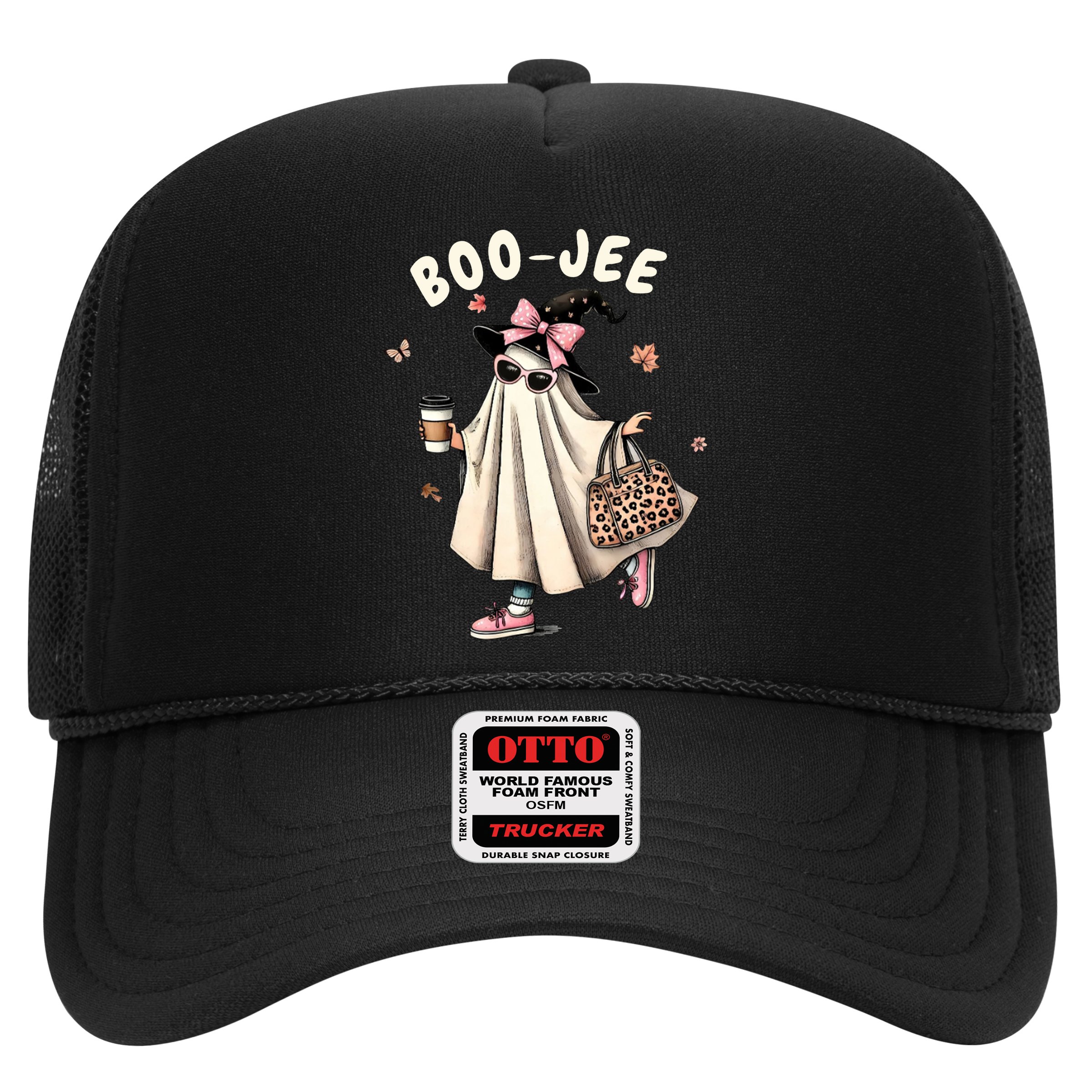 Boojee Funny Halloween Boujee Shopping Ghost Fall Hat