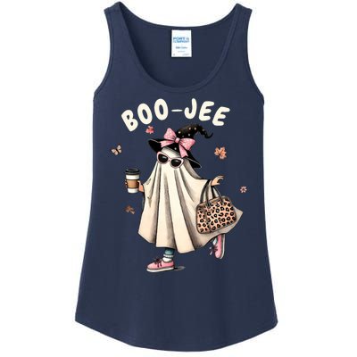 Boojee Funny Halloween Boujee Shopping Ghost Fall Ladies Essential Tank