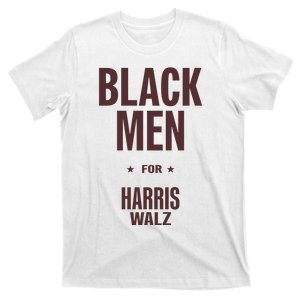 Black For Harris Walz T-Shirt