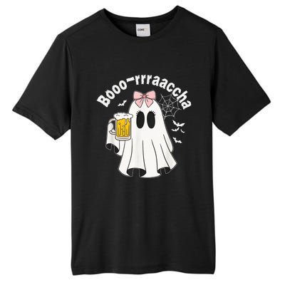 Booracha Funny Halloween Ghost Beer Design Borracha Tall Fusion ChromaSoft Performance T-Shirt