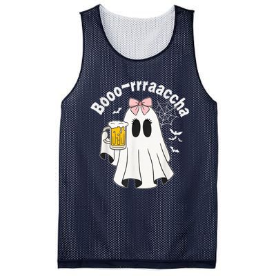 Booracha Funny Halloween Ghost Beer Design Borracha Mesh Reversible Basketball Jersey Tank