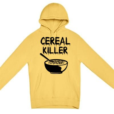 Breakfast Food Humor Premium Pullover Hoodie