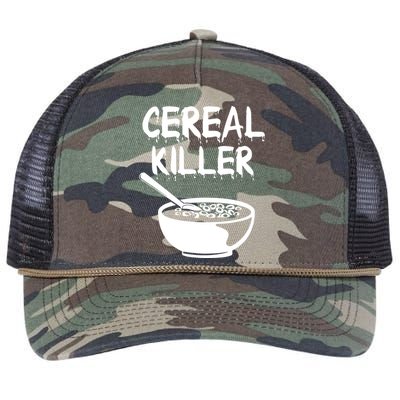 Breakfast Food Humor Retro Rope Trucker Hat Cap