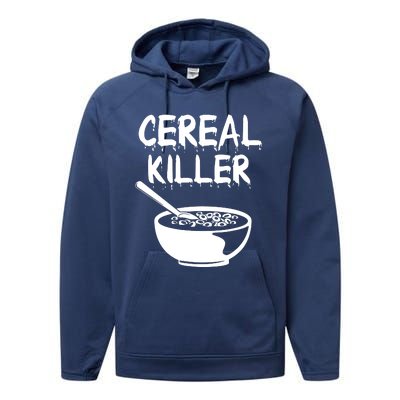 Breakfast Food Humor Performance Fleece Hoodie